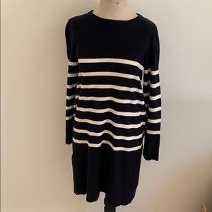 APC Breton Stripe sweater dress M